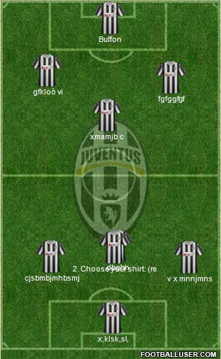 Juventus Formation 2011