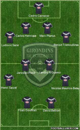 FC Girondins de Bordeaux Formation 2011