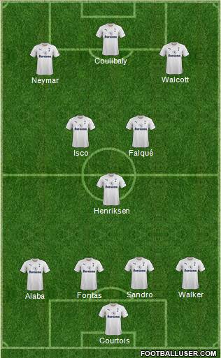 Tottenham Hotspur Formation 2011