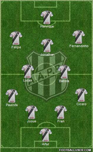AA Ponte Preta Formation 2011