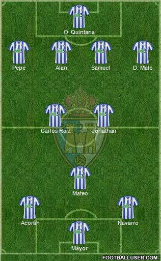 S.D. Ponferradina Formation 2011