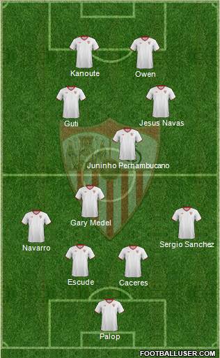 Sevilla F.C., S.A.D. Formation 2011