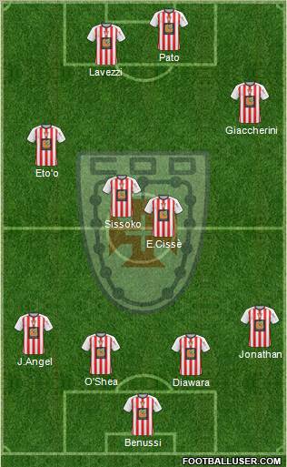 Clube Operário Desportivo Formation 2011