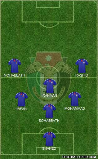 Japan Formation 2011