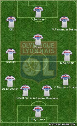Olympique Lyonnais Formation 2011