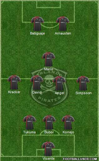 Orlando Pirates Formation 2011