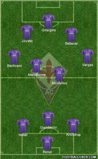Fiorentina Formation 2011