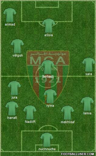 Mouloudia Club d'Alger Formation 2011