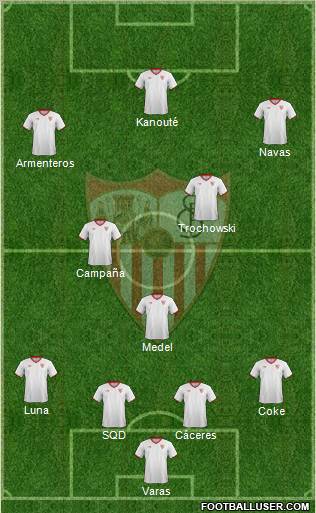 Sevilla F.C., S.A.D. Formation 2011