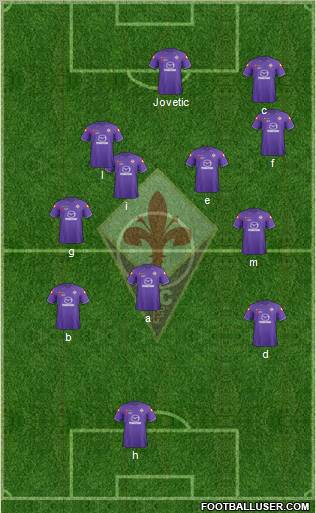 Fiorentina Formation 2011