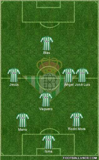 Real Betis B., S.A.D. Formation 2011