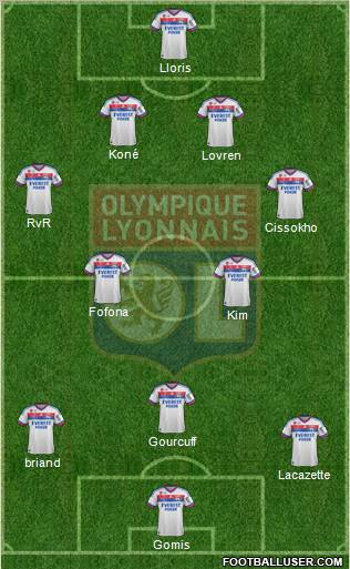 Olympique Lyonnais Formation 2011