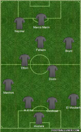 Pro Evolution Soccer Team Formation 2011