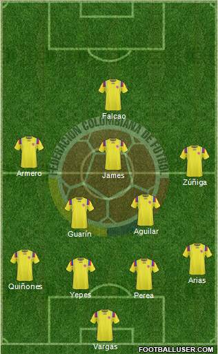 Colombia Formation 2011