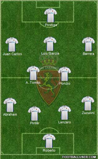 R. Zaragoza S.A.D. Formation 2011
