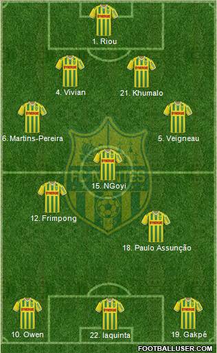 FC Nantes Formation 2011