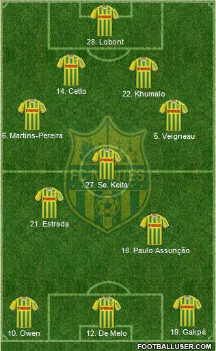 FC Nantes Formation 2011