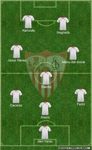 Sevilla F.C., S.A.D. Formation 2011