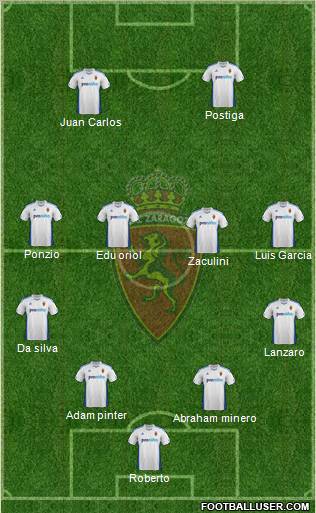 R. Zaragoza S.A.D. Formation 2011