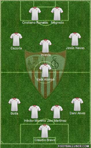 Sevilla F.C., S.A.D. Formation 2011