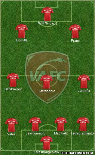 Valenciennes Football Club Formation 2011
