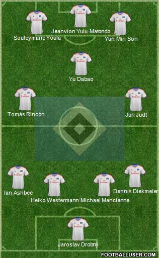 Hamburger SV Formation 2011