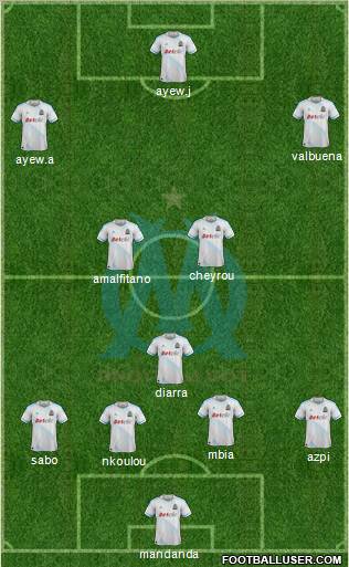Olympique de Marseille Formation 2011