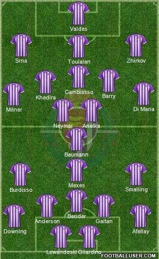 R. Valladolid C.F., S.A.D. Formation 2011