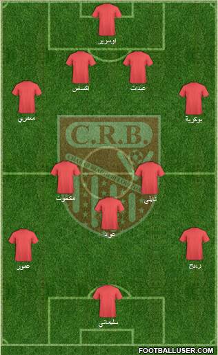 Chabab Riadhi Belouizdad Formation 2011