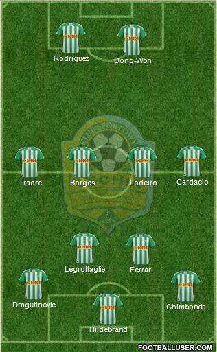 Lechia Gdansk Formation 2011