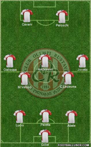 Olimpi Rustavi Formation 2011