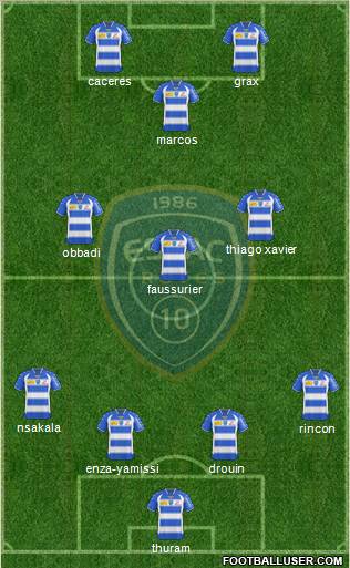 Esperance Sportive Troyes Aube Champagne Formation 2011