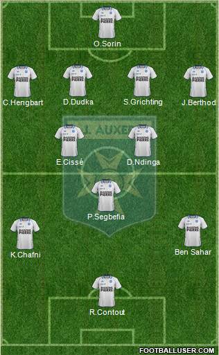 A.J. Auxerre Formation 2011