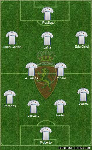 R. Zaragoza S.A.D. Formation 2011