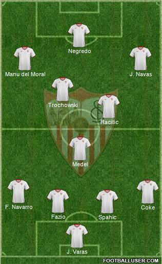 Sevilla F.C., S.A.D. Formation 2011