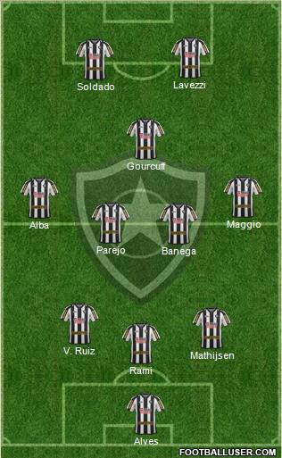 Botafogo FR Formation 2011