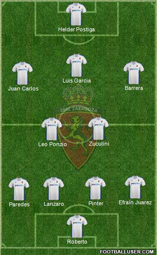 R. Zaragoza S.A.D. Formation 2011