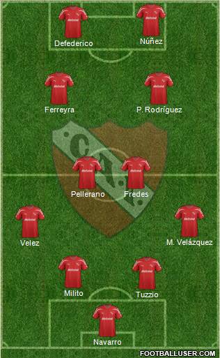 Independiente Formation 2011
