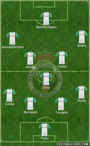 R. Racing Club S.A.D. Formation 2011