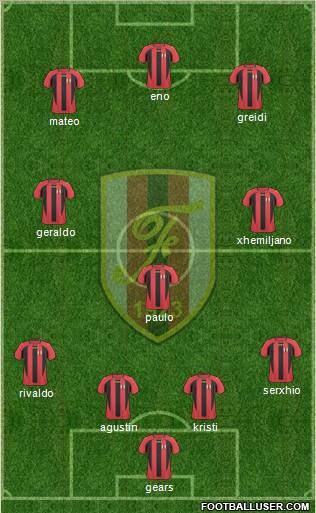 KS Flamurtari Vlorë Formation 2011