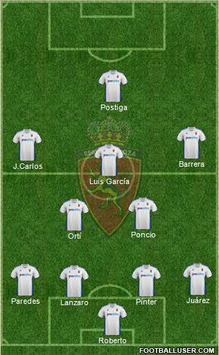R. Zaragoza S.A.D. Formation 2011