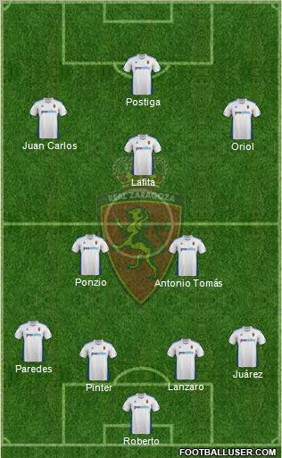 R. Zaragoza S.A.D. Formation 2011