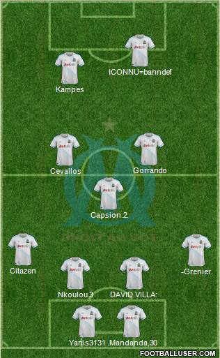 Olympique de Marseille Formation 2011