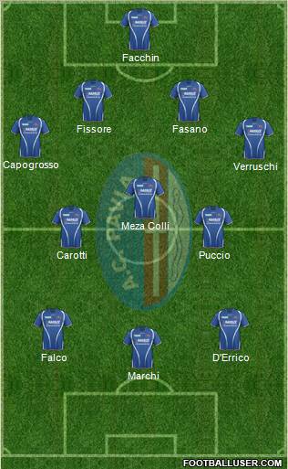 Pavia Formation 2011
