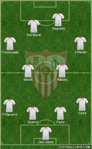 Sevilla F.C., S.A.D. Formation 2011