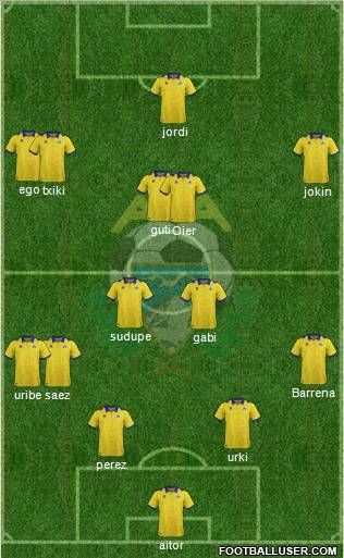 A.D. Alcorcón Formation 2011