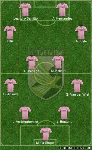 Città di Palermo Formation 2011