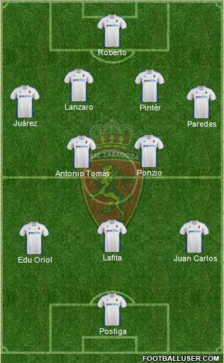 R. Zaragoza S.A.D. Formation 2011