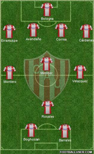 Unión de Santa Fe Formation 2011
