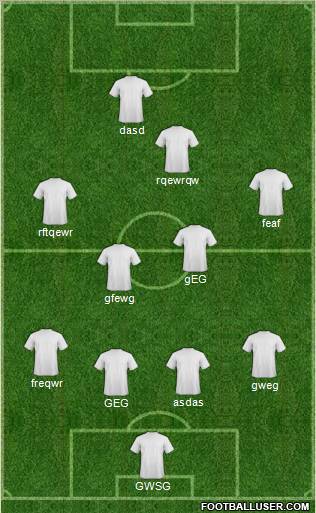 Pro Evolution Soccer Team Formation 2011